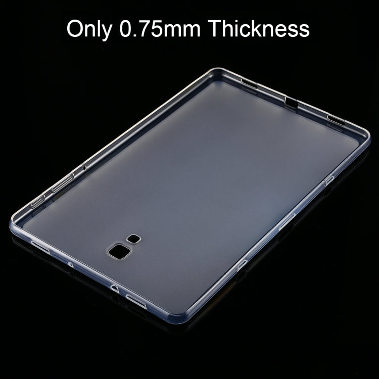 Ultrathin TPU case for Galaxy Tab A 10.5, showcasing its glossy exterior and protective features.