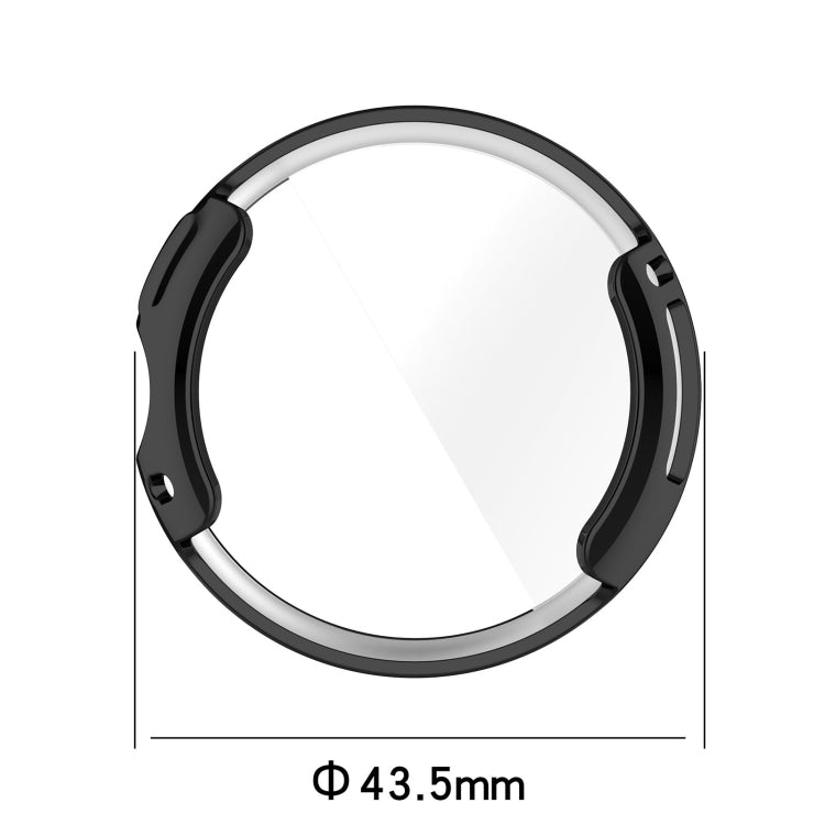 TPU Electroplated Watch Case for Google Pixel Watch 2, showcasing its sleek design and full coverage protection.