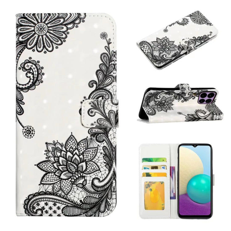 Stylish oil embossed 3D drawing leather phone case for Huawei P40 Lite, showcasing its elegant design and kickstand feature.