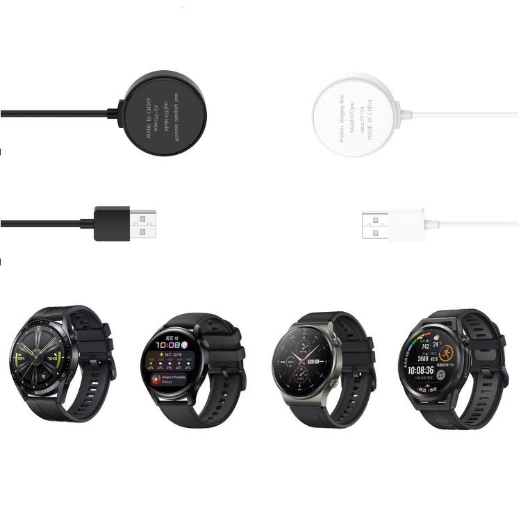 Magnetic suction charger designed for Huawei Watch GT 4 46mm, featuring a sleek design and efficient charging capabilities.