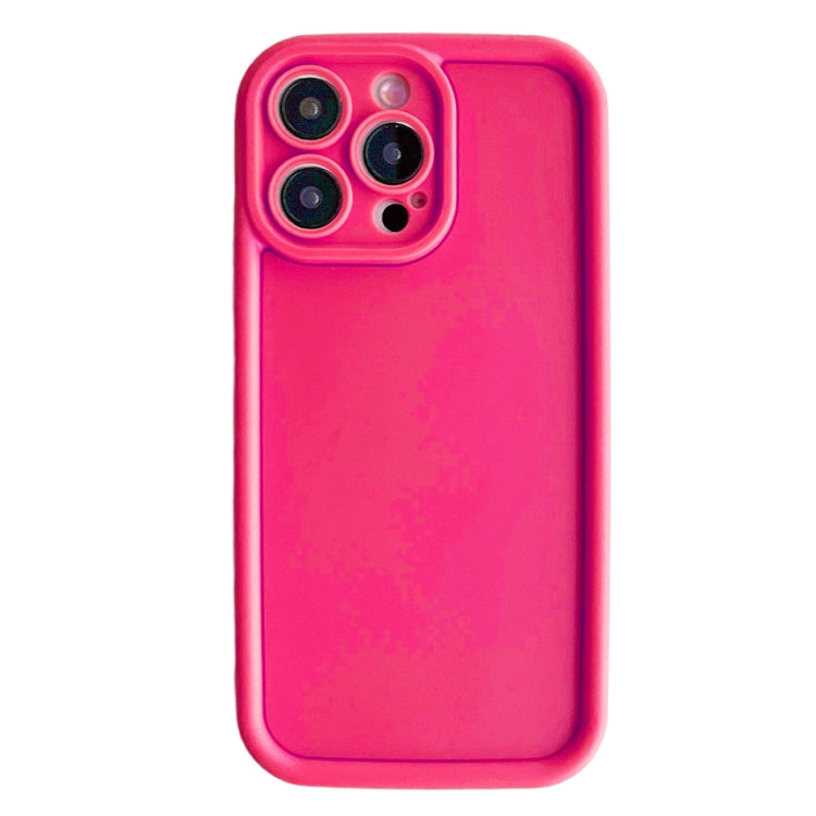 Frosted TPU phone case for iPhone 12 Pro Max, showcasing its shockproof design and precise cutouts.