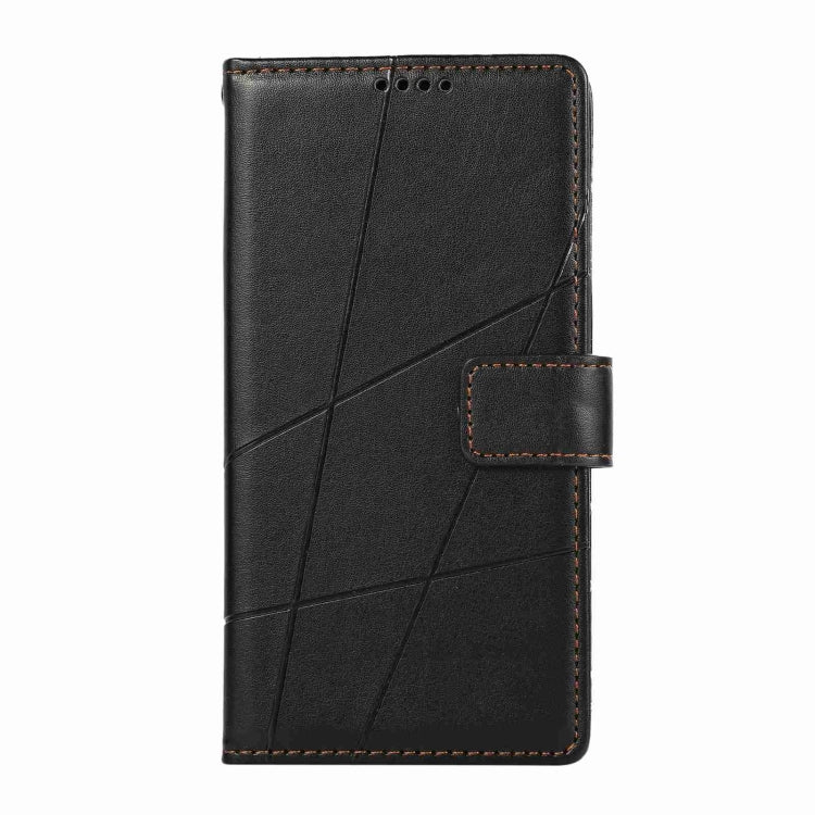 For iPhone 12 Pro Max PU leather case with embossed texture, featuring card slots and a wrist strap.