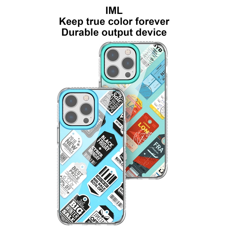 Tiffany Blue phone case for iPhone 15 Pro Max, showcasing its soft TPU material and precise openings.