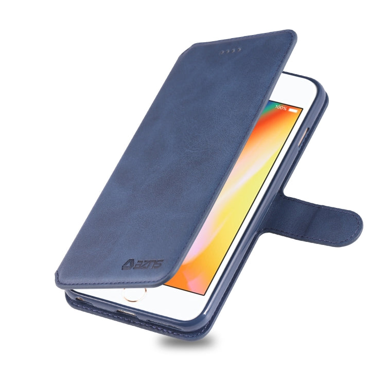 AZNS Calf Texture Magnetic Horizontal Flip case for iPhone 6 Plus and 6s Plus, showcasing its elegant design and functional features.