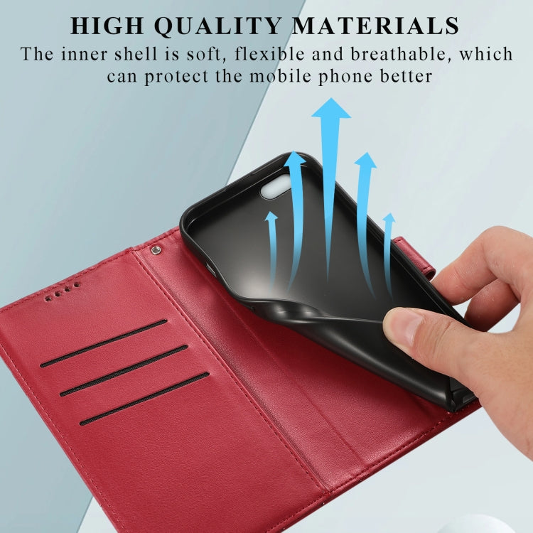 For iPhone 6s/6 PU leather case with embossed texture, wallet design, and wrist strap.