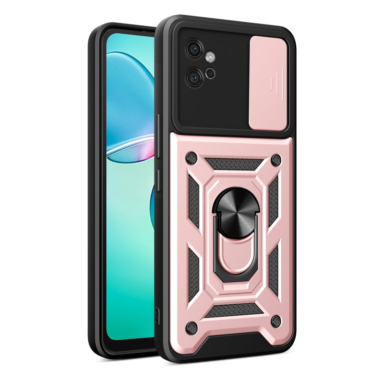 Motorola Moto G32 TPU Hybrid PC Phone Case with Sliding Camera Cover Design, showcasing its durable and stylish features.