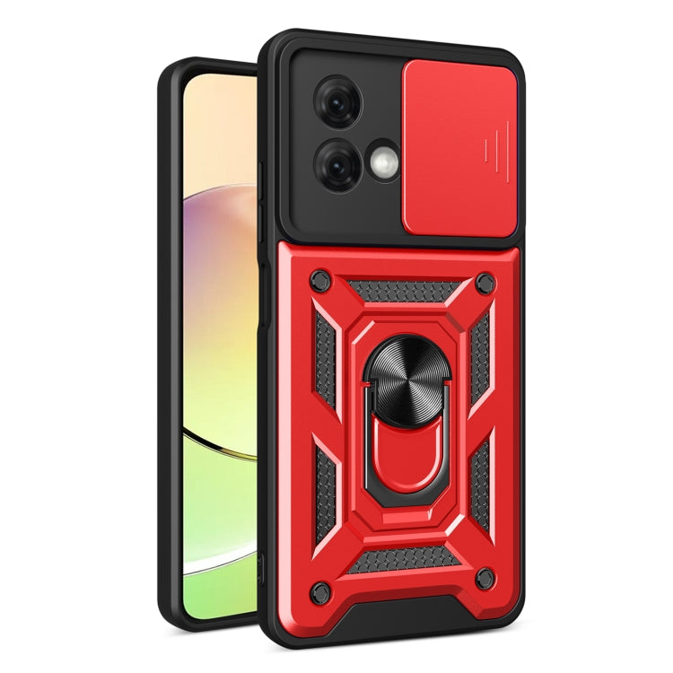 Motorola Moto G84 TPU Hybrid PC Phone Case with sliding camera cover design, showcasing its durable and stylish features.