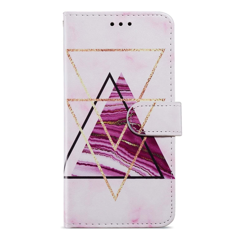 For OPPO A38 4G Painted Pattern Horizontal Flip Leather Phone Case with card slots and wrist strap.