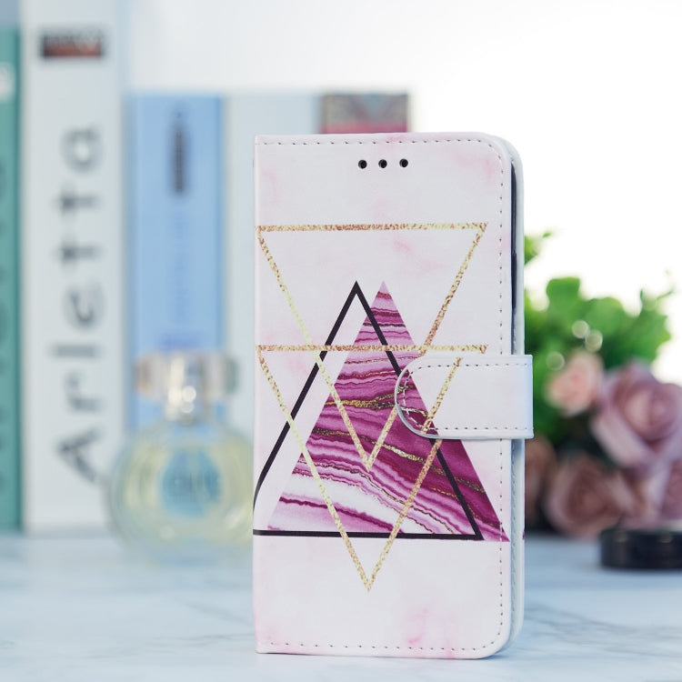 For OPPO A38 4G Painted Pattern Horizontal Flip Leather Phone Case with card slots and wrist strap.