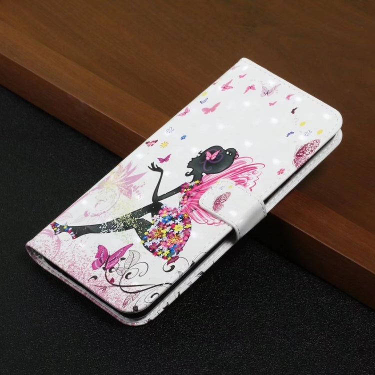 Stylish flower embossed leather phone case for OPPO A94 5G, showcasing its durable design and kickstand feature.