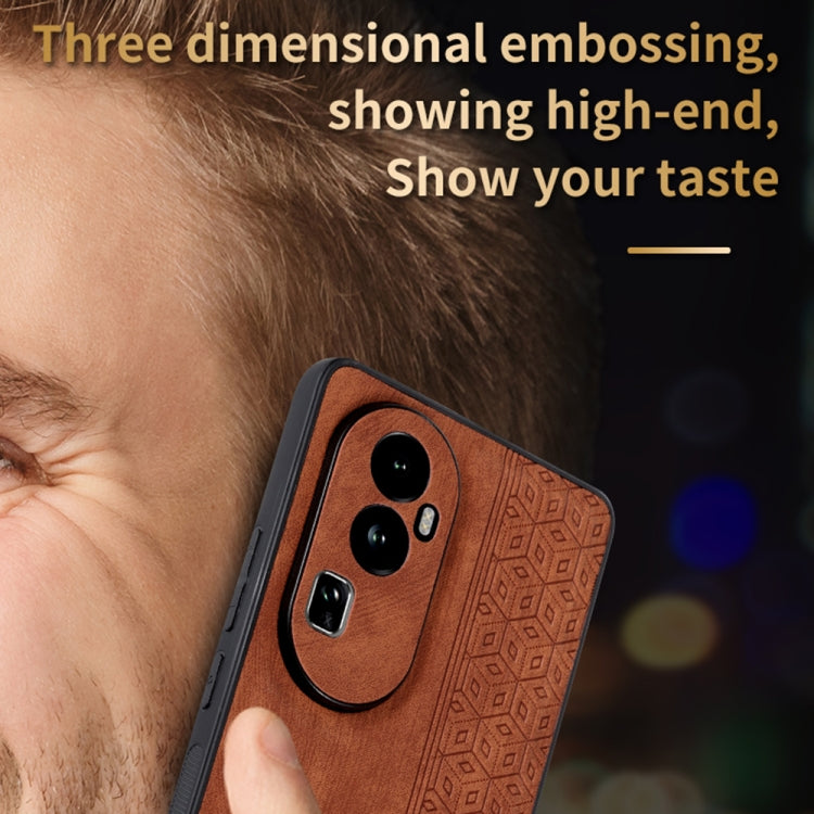 3D embossed skin feel phone case for OPPO K11 5G and OnePlus Nord CE3, showcasing its stylish design and durable material.