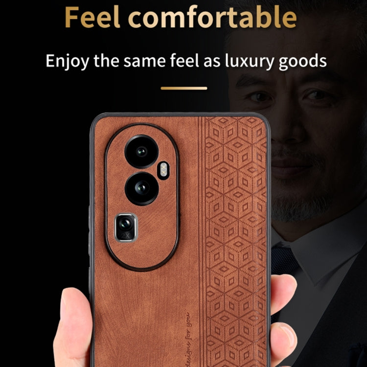 3D embossed skin feel phone case for OPPO K11 5G and OnePlus Nord CE3, showcasing its stylish design and durable material.