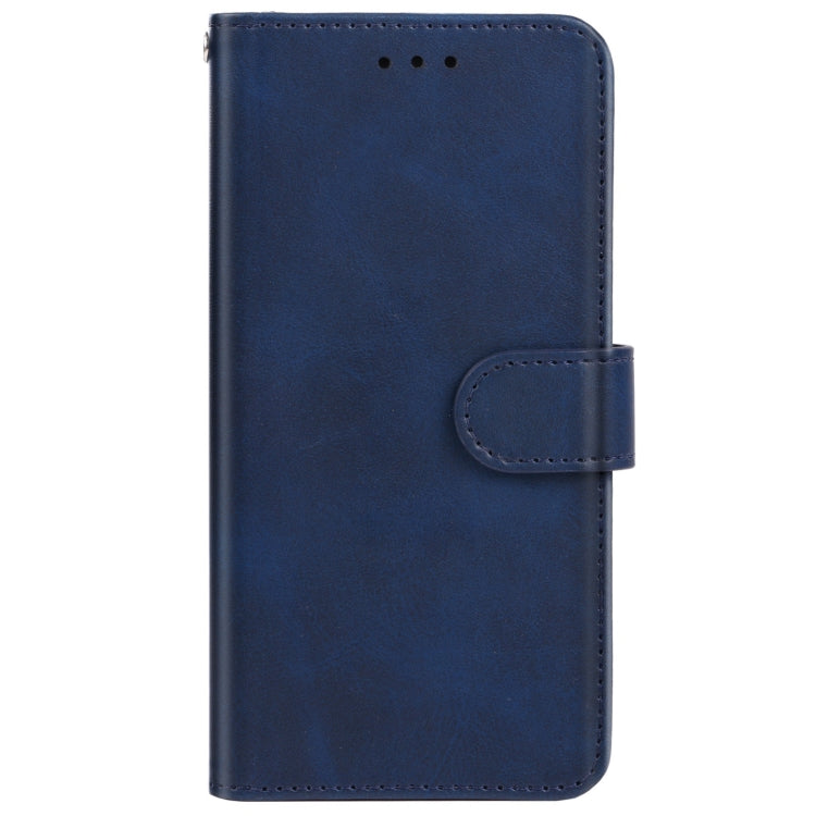 Blue leather phone case for OPPO K7x, showcasing its sleek design and card slots.