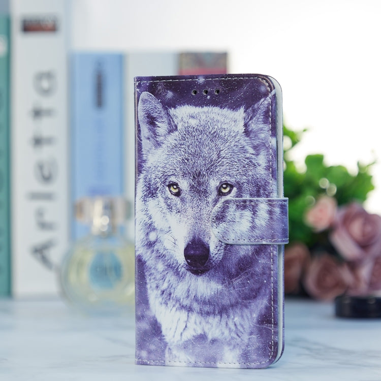 For OPPO Reno10/10 Pro painted pattern leather case with wallet and kickstand features, showcasing its stylish design and functionality.