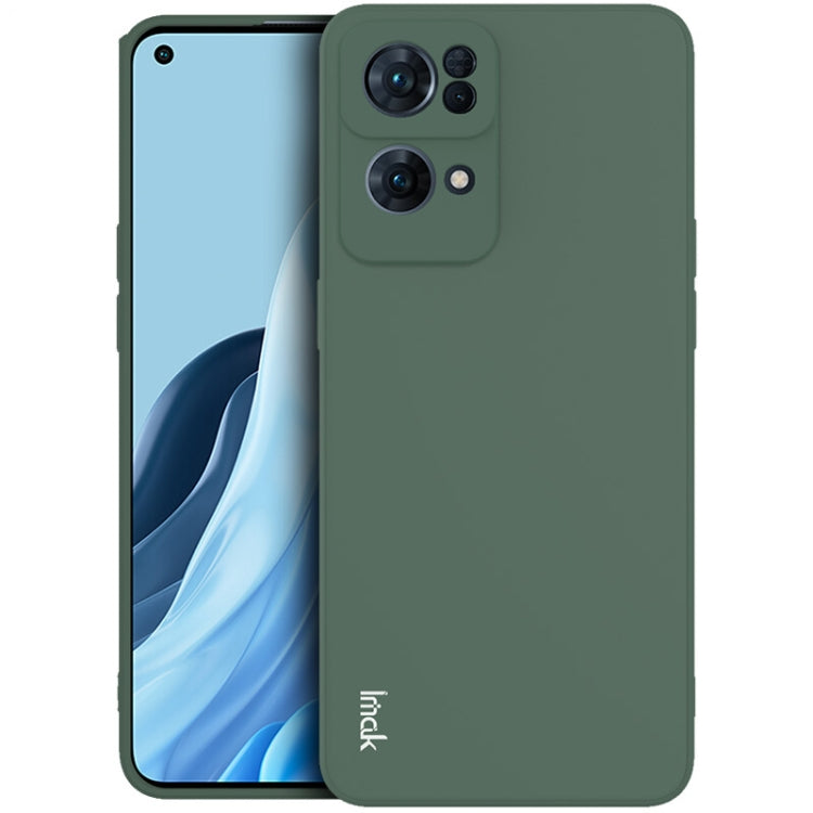 imak UC-4 Series TPU Soft Case for OPPO Reno7 Pro 5G, showcasing its sleek design and protective features.