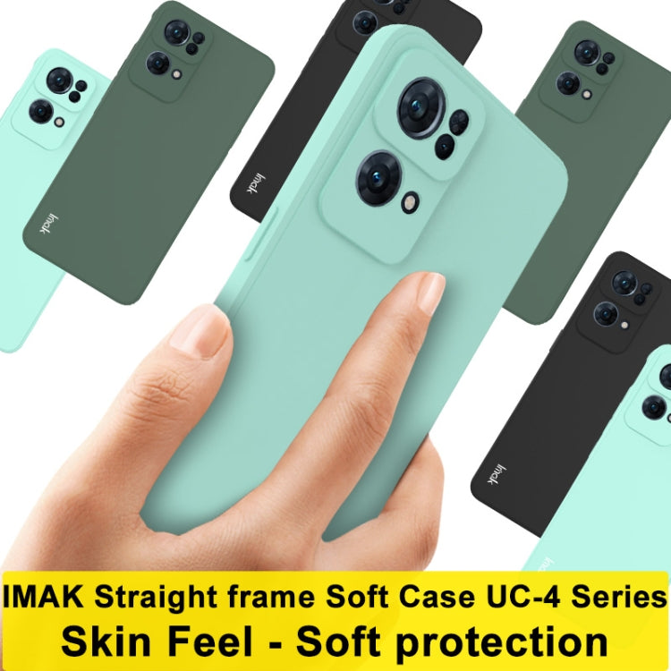 imak UC-4 Series TPU Soft Case for OPPO Reno7 Pro 5G, showcasing its sleek design and protective features.