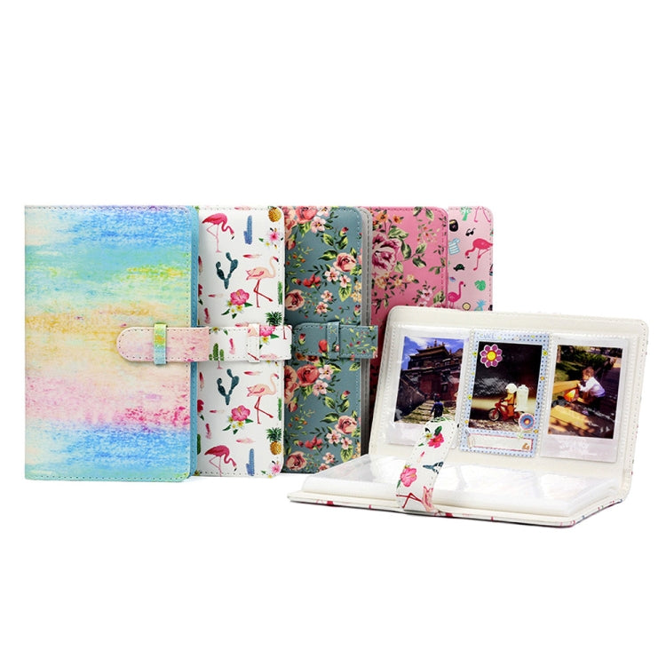 For Polaroid Mini11 PU photo album showcasing a stylish design with multiple photo slots for mini photos.