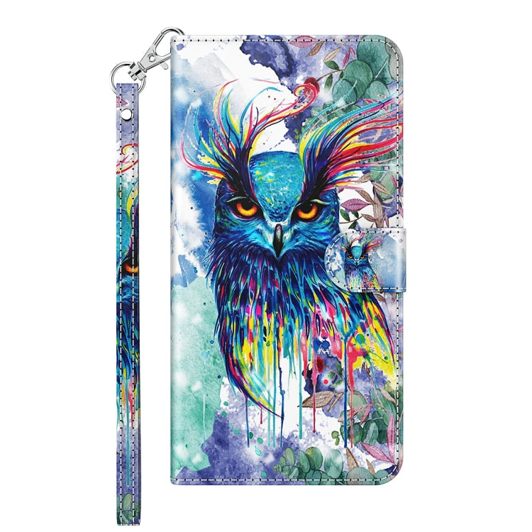 Samsung Galaxy A05s 3D Painting Pattern Flip Leather Phone Case showcasing its stylish design and functional features.