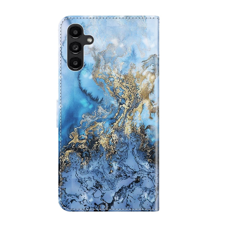 Samsung Galaxy A05s 3D Painting Pattern Flip Leather Phone Case showcasing vibrant design and protective features.