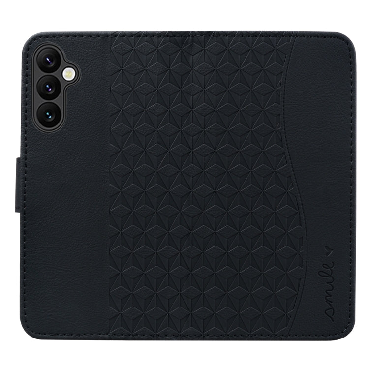 For Samsung Galaxy A14 Diamond Buckle Leather Phone Case showcasing its stylish design and functional features.