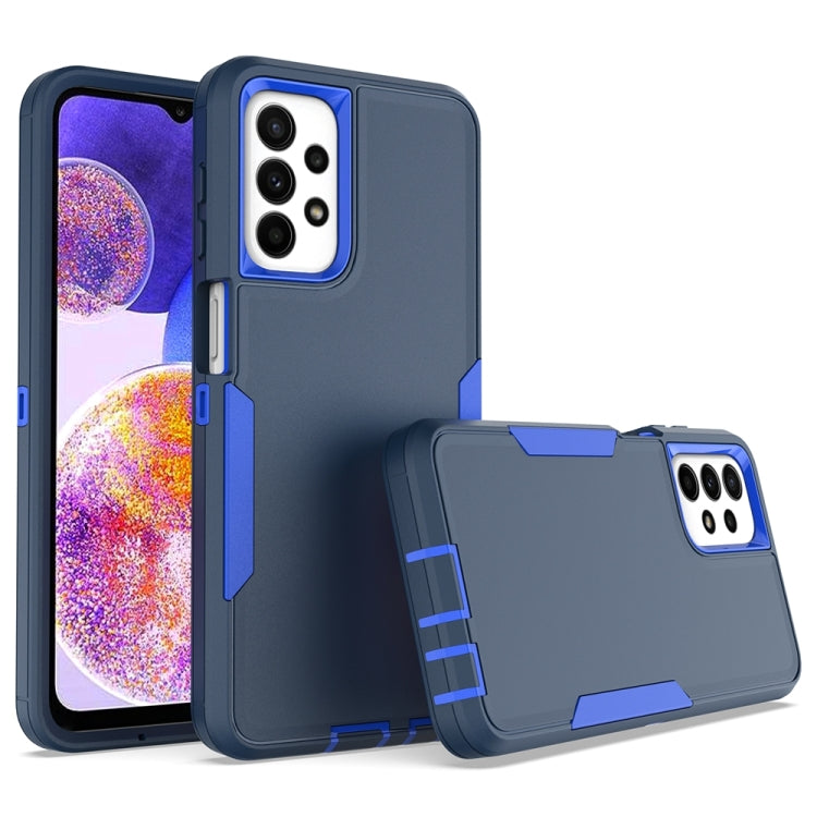 Samsung Galaxy A23 2 in 1 Magnetic PC + TPU Phone Case in Royal color, showcasing its sleek design and protective features.