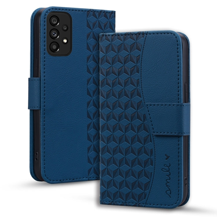 For Samsung Galaxy A33 5G Diamond Buckle Leather Phone Case showcasing its stylish design and functional features.