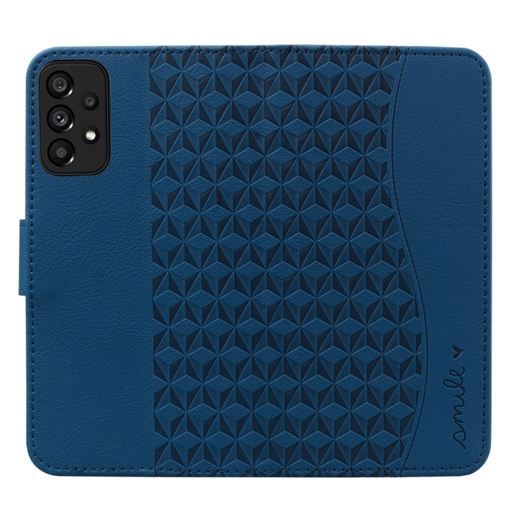 For Samsung Galaxy A33 5G Diamond Buckle Leather Phone Case showcasing its stylish design and functional features.