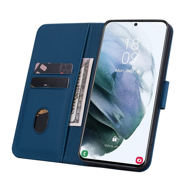 For Samsung Galaxy A32 4G Diamond Buckle Leather Phone Case showcasing its stylish design and functional features.