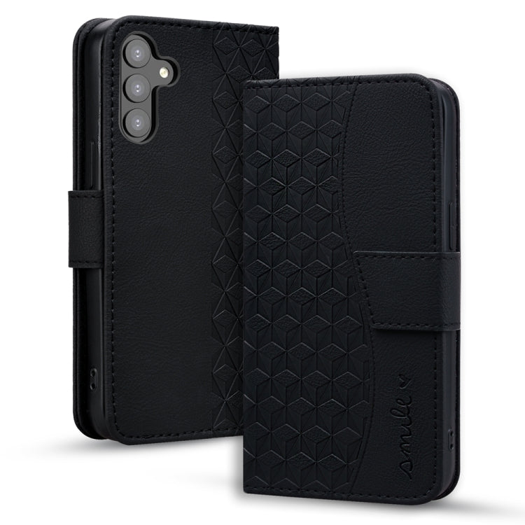 For Samsung Galaxy S23 FE 5G Diamond Buckle Leather Phone Case showcasing its stylish design and functional features.