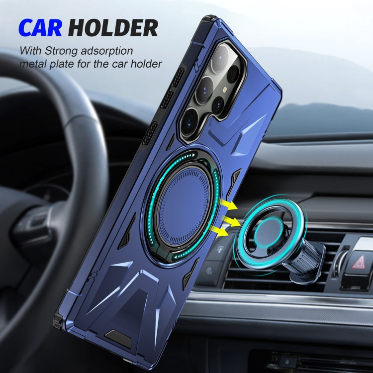 For Samsung Galaxy S23 Ultra 5G MagSafe Magnetic Shockproof Phone Case showcasing its sleek design and durable materials.