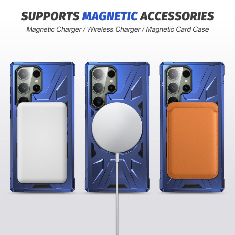 For Samsung Galaxy S23 Ultra 5G MagSafe Magnetic Shockproof Phone Case showcasing its sleek design and durable materials.