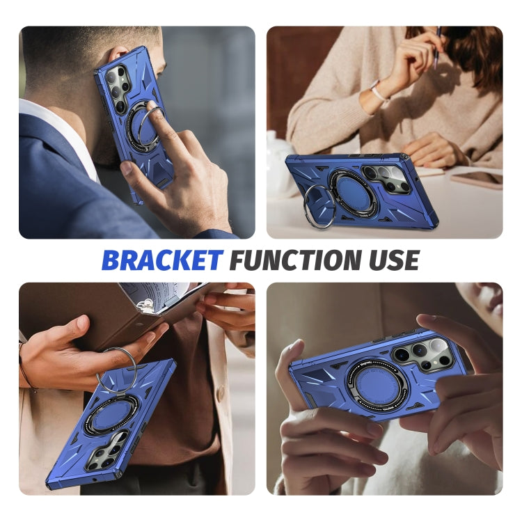 For Samsung Galaxy S23 Ultra 5G MagSafe Magnetic Shockproof Phone Case showcasing its sleek design and durable materials.