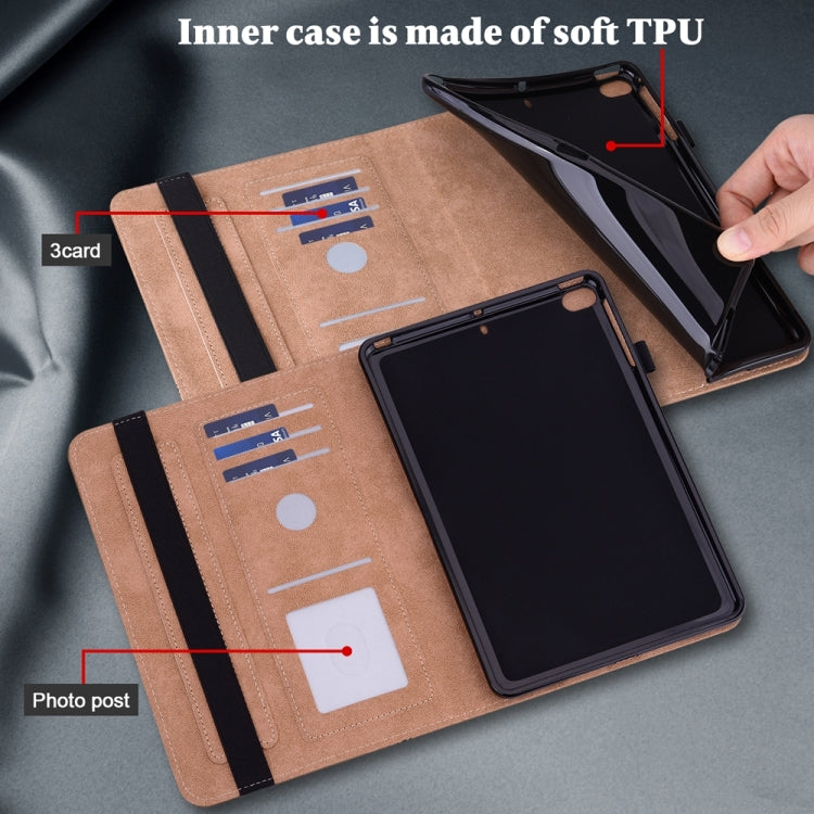 Solid Color Stripe Embossed Case for Samsung Galaxy Tab S7/S8/S9/S9 FE, showcasing its stylish design and durable material.