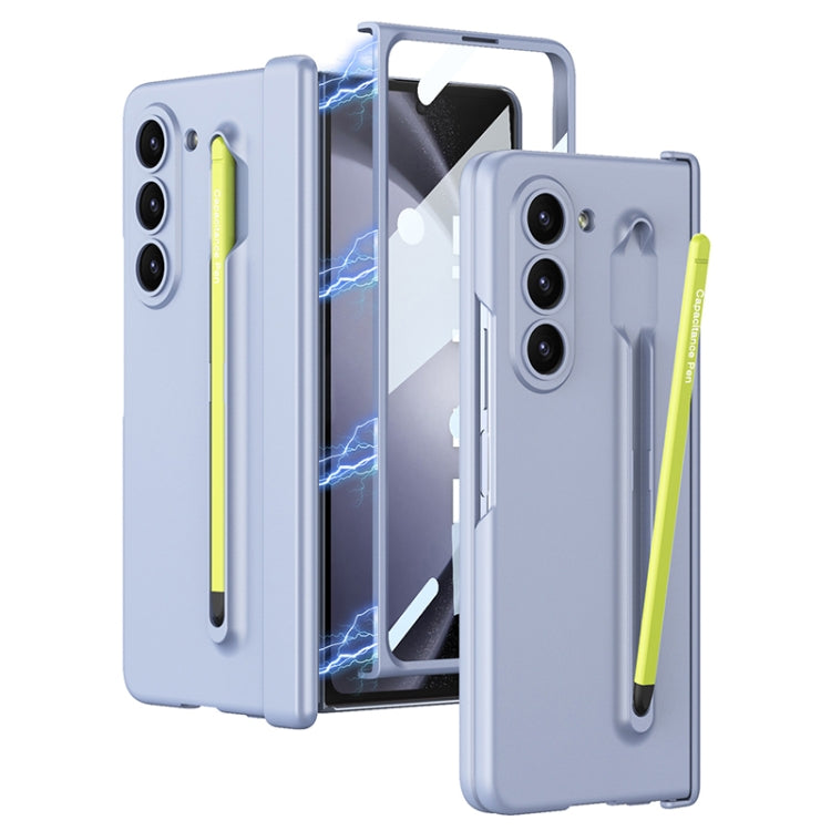 GKK Magnetic Integrated Phone Case for Samsung Galaxy Z Fold5, showcasing its sleek design and protective features.