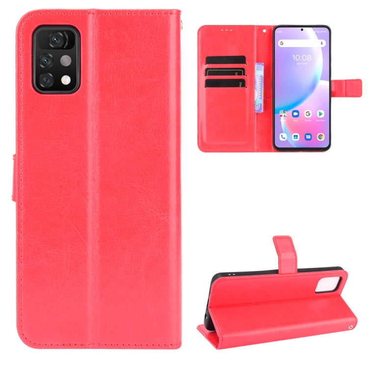 Umidigi A11 Pro Max Crazy Horse Texture Horizontal Flip Leather case showcasing its stylish design and functional features.