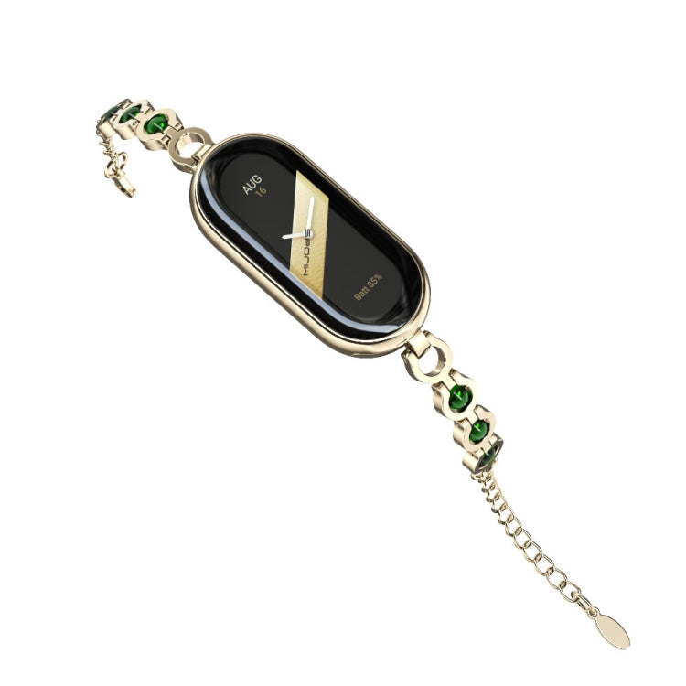 Xiaomi Mi Band 8 Mijobs Mermaid Beauty Bracelet Watch Band in stylish design, made of zinc alloy and stainless steel.