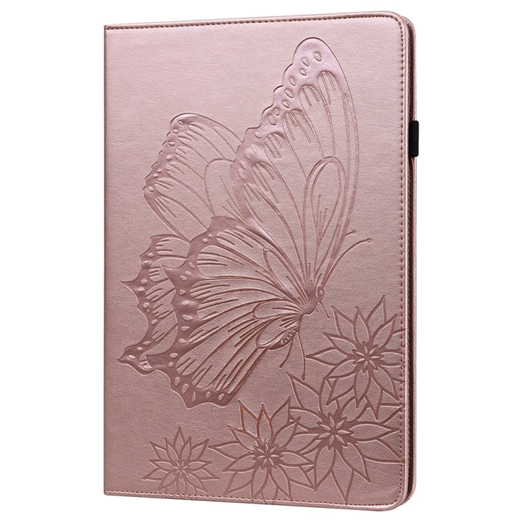 Big Butterfly Embossed Leather Tablet case for Xiaomi Pad 6 Max 14, showcasing its stylish design and practical features.