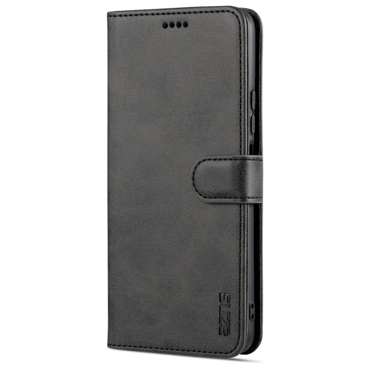 AZNS Skin Feel Calf Texture Horizontal Flip case for Xiaomi Poco X3 GT, showcasing its stylish design and practical features.