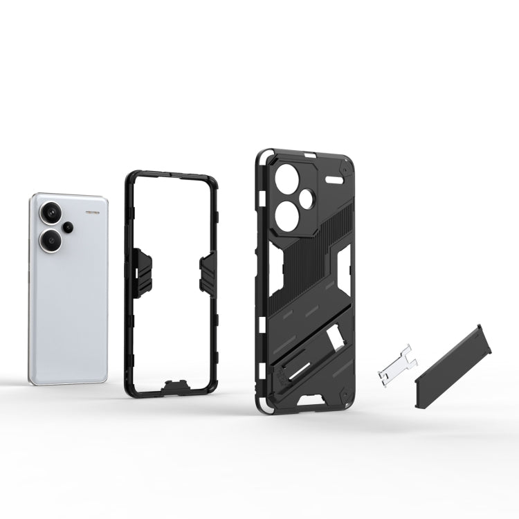 Xiaomi Redmi Note 13 Pro Punk Armor 2 in 1 PC + TPU Phone Case showcasing its durable design and precise cutouts.