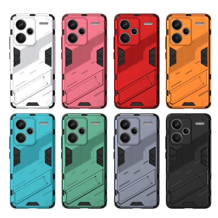 Xiaomi Redmi Note 13 Pro Punk Armor 2 in 1 PC + TPU Phone Case showcasing its durable design and precise cutouts.