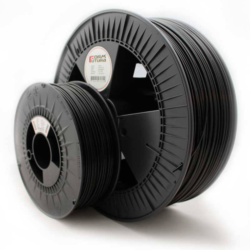 FormFutura Premium PLA 3D Printer Filament in a spool, 1.75 mm diameter, eco-friendly and high-quality material for 3D printing.