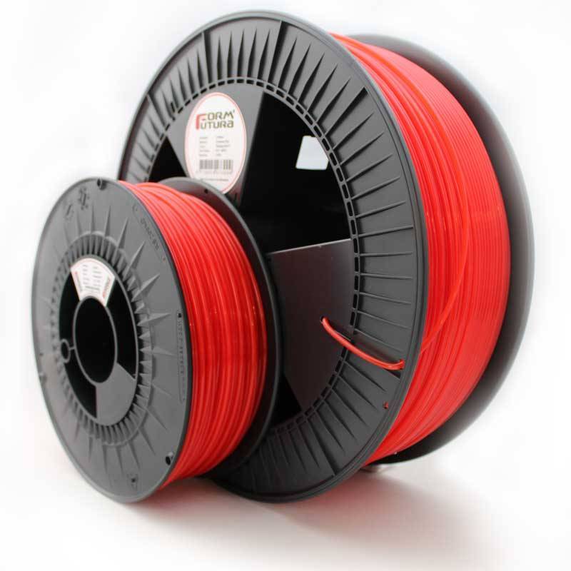 FormFutura Premium PLA 3D Printer Filament in a spool, 1.75 mm diameter, eco-friendly and high-quality material for 3D printing.