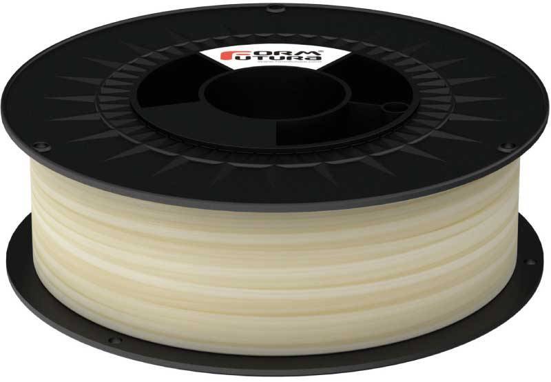 FormFutura Premium PLA 3D Printer Filament in a large 8.0 Kg spool, showcasing its vibrant color and 1.75 mm diameter.