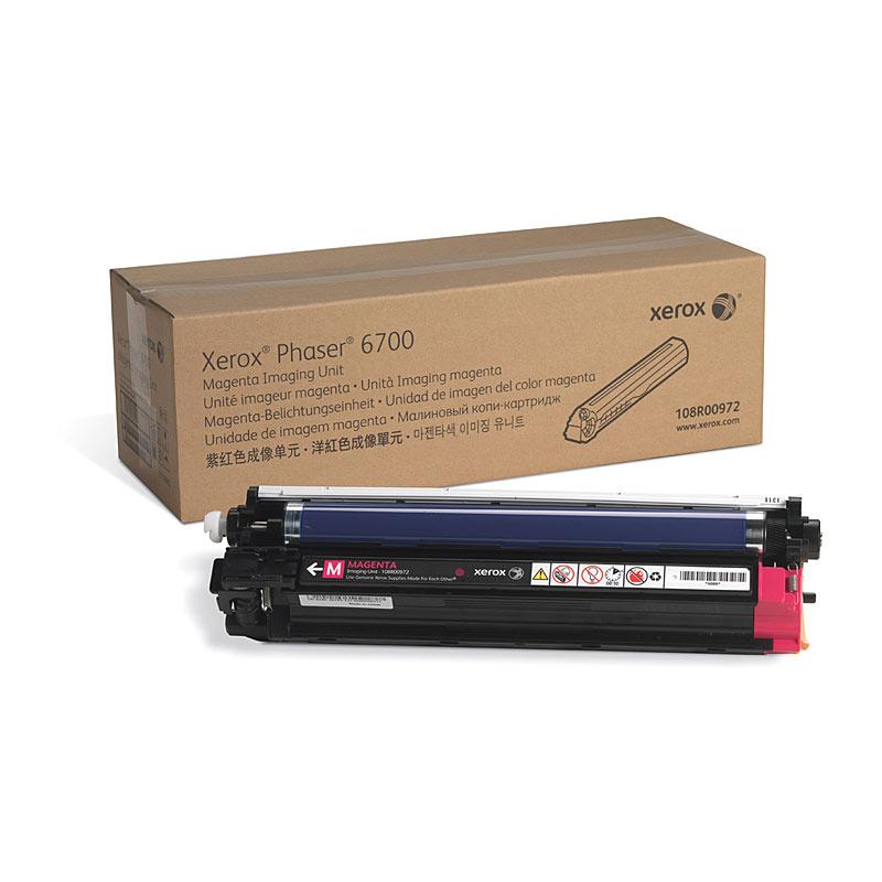 FUJI XEROX Phaser 108R00972 Magenta toner cartridge, designed for high-quality printing with vibrant color output.