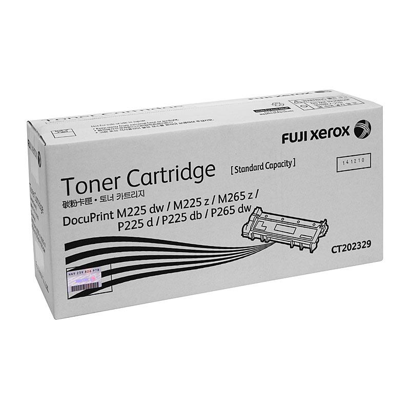 FUJI XEROX CT202329 Black Toner cartridge with packaging, designed for high-quality printing.