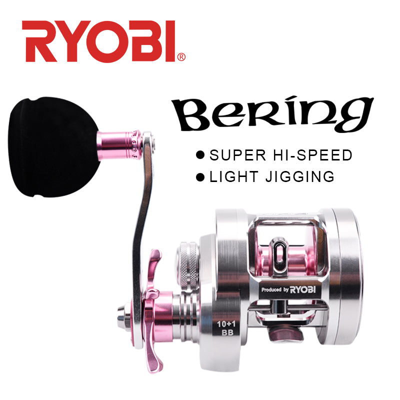 Full metal jigging reel with 10+1BB, designed for sea fishing, featuring a 6.8:1 gear ratio and 12kg max drag power.