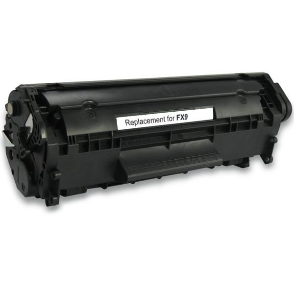 FX-9 Black Premium Generic Toner cartridge with sleek design and packaging.