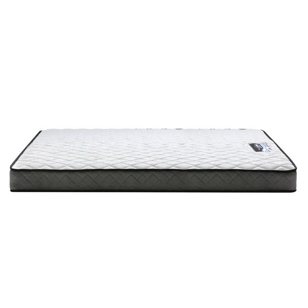 Giselle Bedding Alzbeta Bonnell Spring Mattress, 16cm thick, queen size, featuring soft quilting and luxurious polyester fabric.