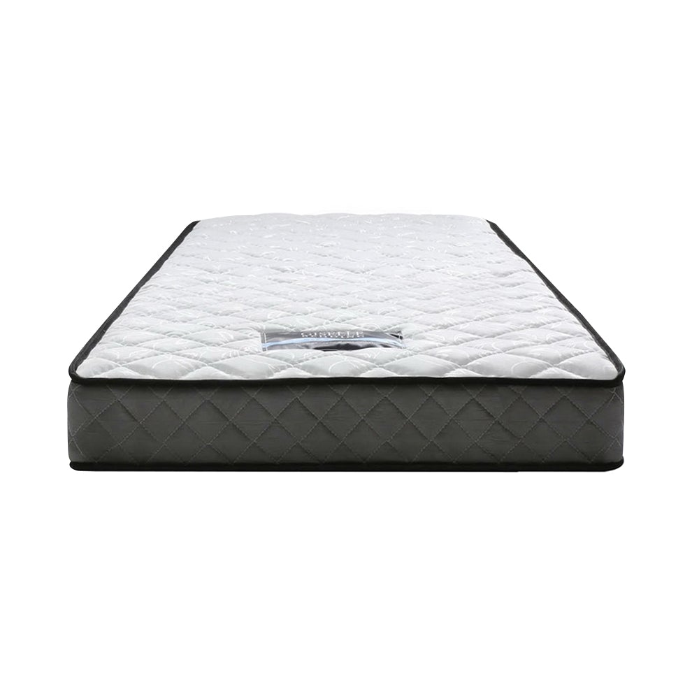 Giselle Bedding Alzbeta Bonnell Spring Mattress, 16cm thick, single size with luxurious polyester fabric and soft quilting layer.