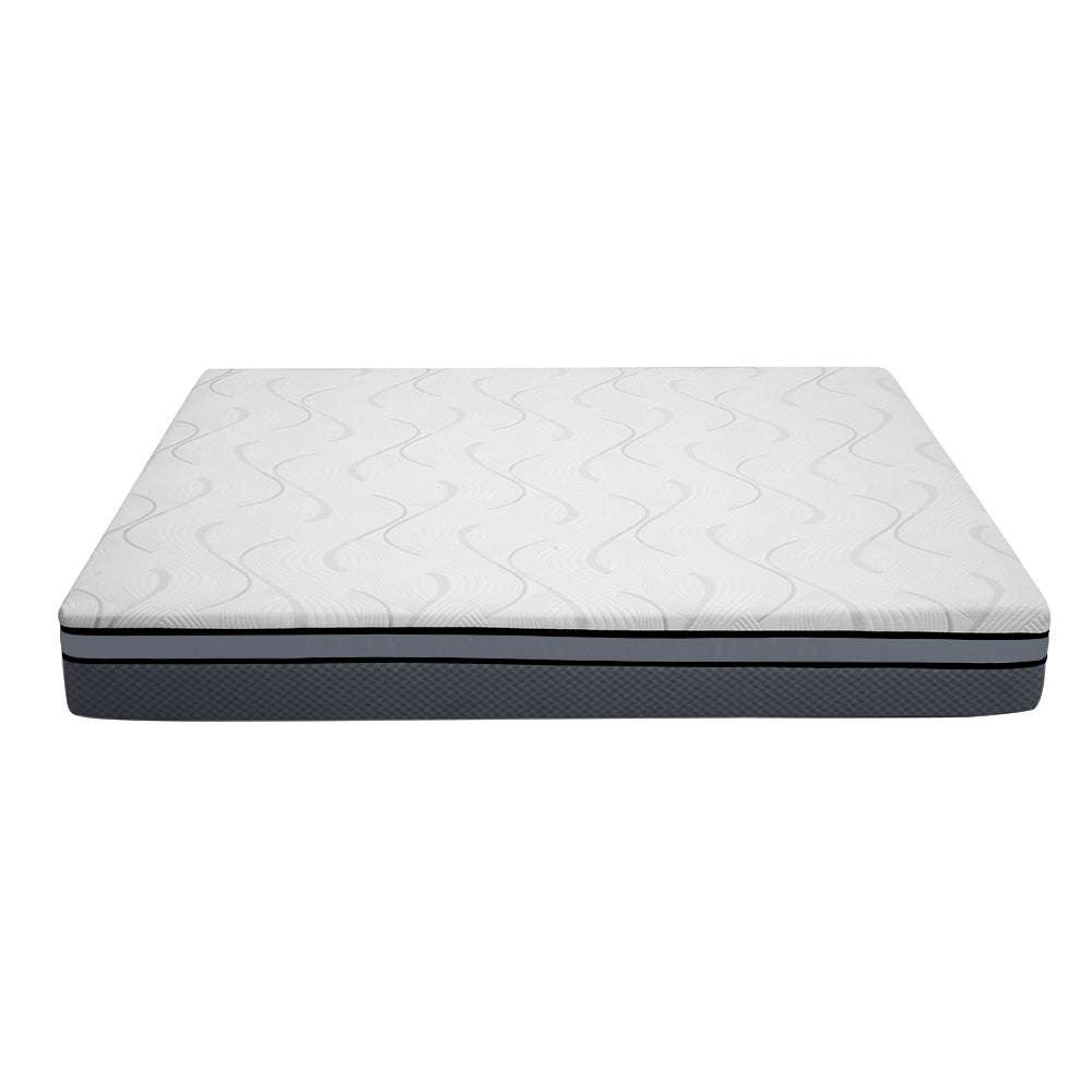 Giselle Bedding Cool Gel Memory Foam Mattress in Queen Size with a soft knitted fabric cover and multi-layer foam structure.